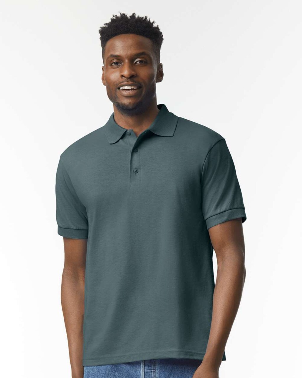 Gildan DryBlend Short Sleeve Jersey Polo Shirt for Office Wear & Casual Blank Polo